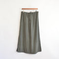 dark green drawstring alabama cotton co skirt