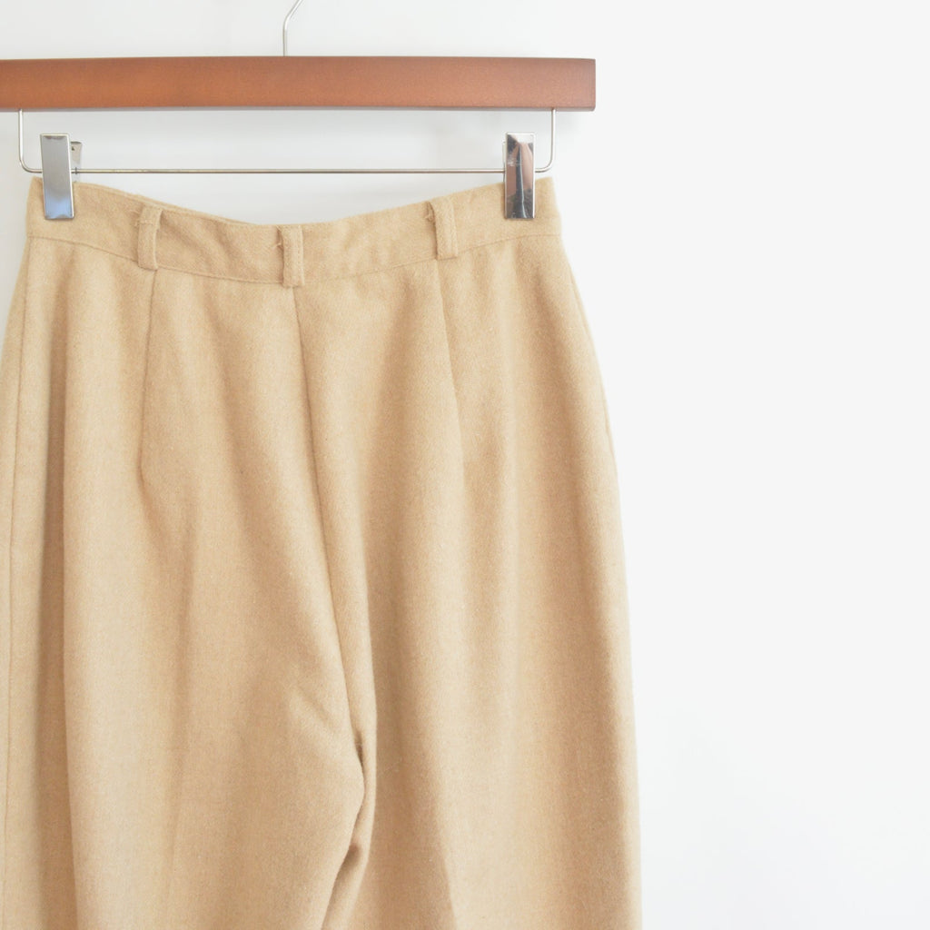 25 x 32 extra long fully lined khaki beige wool blend straight leg pants